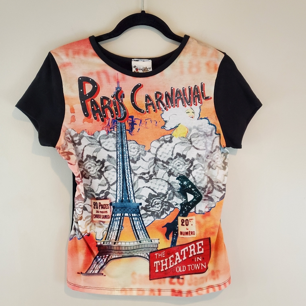 Disney Paris Carnaval Graphic Top